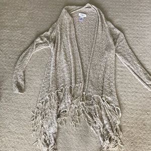 Fringe Cardigan.